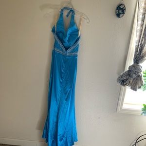 Prom dress blue